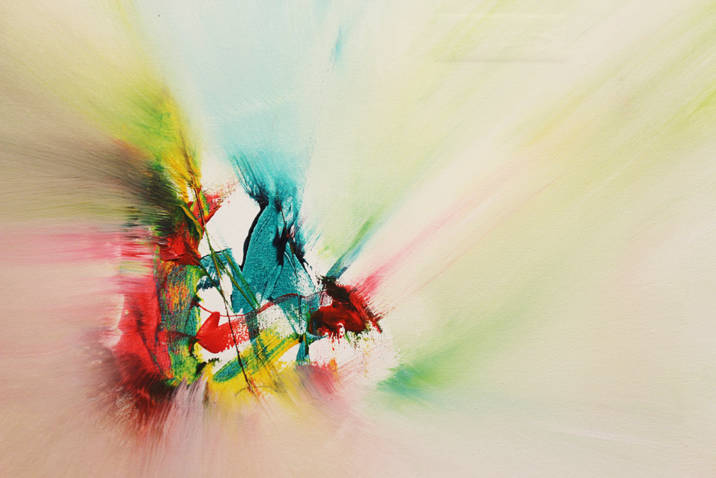 Dick Wills Fine Art - original colorful abstract art - therapeutic art- inspirational art -Celebrate Colors -